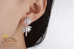 گوشواره زیرگوشی دوطرفه EAR264S0 APM Monaco