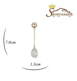 گوشواره نامتقارن کوتاه بلند EAR217G0