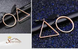 گوشواره نامتقارن مثلث و دایره کد ۱۳۶۵۸