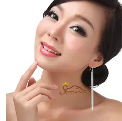 گوشواره مدل رشته ای بلند - سیلور کد ۶۴۶۲