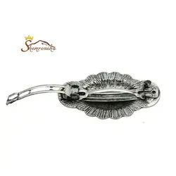 کلیپس مو جدید متال کلاسیک آنتیک سیلور کد ۱۱۴۸۶