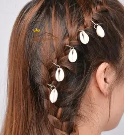 گیره تزیینی مو طرح صدف کد ۷۸۷۰