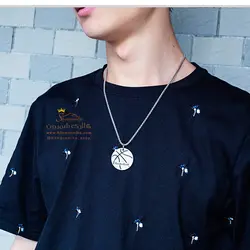 گردنبند مردانه توپ بسکتبال سیلور NEC592S0