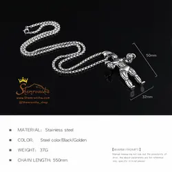 گردنبند بدنسازی و دمبل سیلور NEC351S0