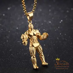 گردنبند بدنسازی و دمبل سیلور NEC351S0