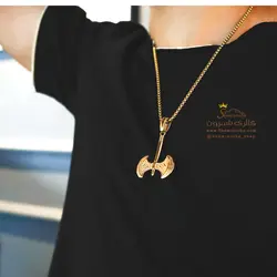 گردنبند تبر سیلور NEC441S0