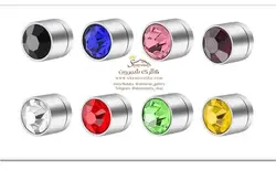 گوشواره مگنتی قرمز مدل EAR745R0