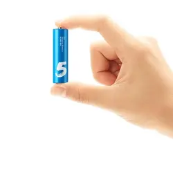 باتری قلمی آلکالاین رنگین کمانی شیائومی بسته 10 عددی مدل ZI5