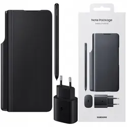 پک اصلی کاور هوشمند ، قلم و شارژر سامسونگ Samsung Galaxy Z Fold3 5G Note Package - شمرون شاپ
