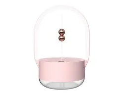 چراغ خواب و رطوبت ساز هوا Magnetic Night Light Humidifier 825 350ml (صورتی) -