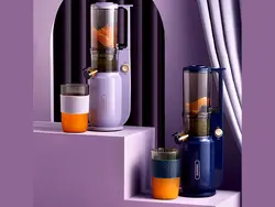 آبمیوه گیری آهسته دوو DAEWOO DY-BM03 Slow Juicer (بنفش) -