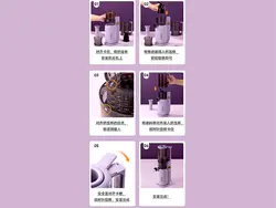 آبمیوه گیری آهسته دوو DAEWOO DY-BM03 Slow Juicer (بنفش) -