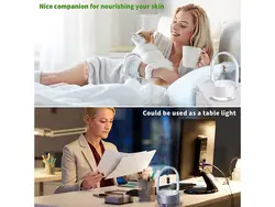 چراغ خواب و رطوبت ساز هوا Magnetic Night Light Humidifier 825 350ml (آبی) -