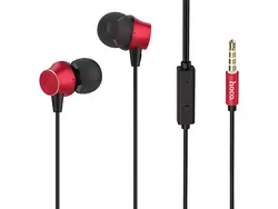 هندزفری سیمی با جک 3.5 میلیمتری هوکو Hoco Wired earphones M51 Proper sound with mic (قرمز)