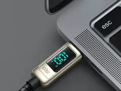 کابل شارژ تایپ‌سی به تایپ‌سی مک‌دودو Mcdodo Type-C To Type-C Data Cable 100W PD Fast Charge CA-8821 نقره ای - شمرون شاپ