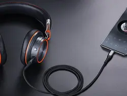 مبدل تایپ سی به جک 3.5 میلیمتری جویروم JOYROOM Type-C To 3.5mm audio cable HIFI SY-A03 - شمرون شاپ
