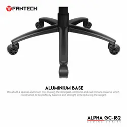 صندلی گیمینگ سفید Gaming Chair Fantech ALPHA GC-182 White - شمرون شاپ