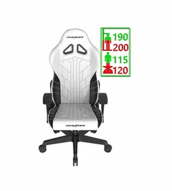 صندلی دی ایکس ریسر گلادیاتور Dxracer Gladiator Seires D8000-WN - شمرون شاپ