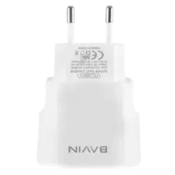 شارژر دیواری سریع و کابل میکرو یو اس بی باوین Bavin PC396Y Micro USB Charger - شمرون شاپ