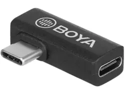 مبدل میکروفون بویا BOYA by-K5 Type-C Male to Type-C Female Adapter