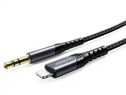 مبدل لایتنینگ به جک 3.5 میلیمتری جویروم JOYROOM Lightning To 3.5mm audio cable HIFI SY-A02 - شمرون شاپ