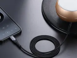 مبدل لایتنینگ به جک 3.5 میلیمتری جویروم JOYROOM Lightning To 3.5mm audio cable HIFI SY-A02 - شمرون شاپ