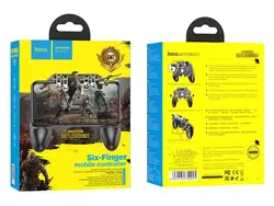 دسته بازی موبایل هوکو HOCO GM7 Eagle six finger game controller Mobile game handle game trigger - شمرون شاپ