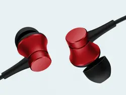 هندزفری باسیم شیائومی مدل Xiaomi DDQEJ05WM single dynamic earphone قرمز - شمرون شاپ