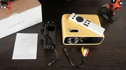 مینی ویدئو پروژکتور شیائومی Wanbo Projector Mini XS01 - شمرون شاپ