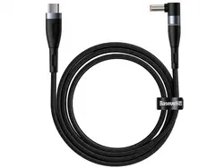 کابل شارژ مغناطیسی سوزنی لپ تاپ لنوو بیسوس Baseus Zinc Lenovo Type-C to DC Round Port (7.9*5.5mm) 2m - شمرون شاپ