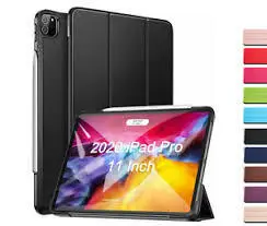 کیف چرمی آیپد (رزگلد) Apple iPad Pro 11 2020 Smart Case -