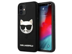قاب سیلیکونی آیفون 12 و 12 پرو طرح گربه کارل CG Mobile iphone 12/12 Pro Karl Lagerfeld Silicone Case - شمرون شاپ
