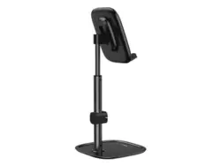 پایه نگهدارنده رومیزی گوشی و تبلت بیسوس (نقره ای) Baseus Literary Youth Desktop Telescopic Holder - شمرون شاپ