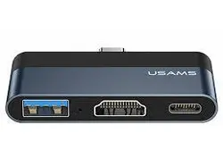 مینی هاب تایپ سی یوسامز Usams US-SJ492 Type-C Mini HUB - شمرون شاپ