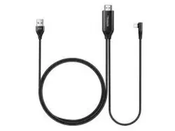 کابل مبدل لایتنینگ به اچ دی ام آی مک دودو Mcdodo CA-640 Lightning to HDMI Data Cable 2m - شمرون شاپ