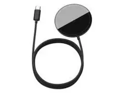 شارژر وایرلس مگنتی بیسوس Baseus Simple mini Magnetic Wireless Charger - شمرون شاپ