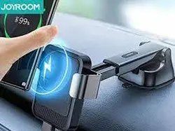 شارژر وایرلس و پایه نگهدارنده مغناطیسی جویروم Joyroom Wireless charging gravity car holder(dashboard) 15W JR-ZS220 - شمرون شاپ