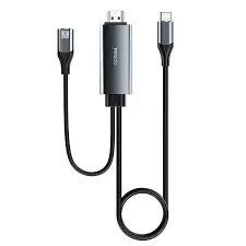 کابل تایپ سی به اچ دی ام آی یسیدو Yesido HM01 Type-C To Hdmi Adapter 1.8m - شمرون شاپ