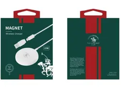 شارژر وایرلس آهنربایی پولو Polo Magnet Wireless Charger - شمرون شاپ