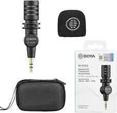 میکروفون جک 3.5 میلیمتری بویا BOYA BY-M100 Microphone 3.5mm - شمرون شاپ