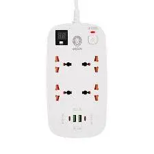 چند راهی برق هوشمند 4 سوکت و 2 یو‌اس‌بی و 1 تایپ‌سی گرین Green Multiport Smart Power Socket 3500W 3M GNPS2PDWH