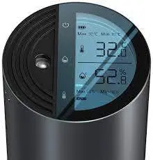 دستگاه بخور و رطوبت‌ساز بیسوس Baseus Water Window Digital Display CAR HUMIDIFIER CRJSQ02-01 -