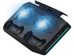 پایه خنک کننده بازی و شارژر چندمنظوره پورودو Porodo Multi-Fanction Cooling and Charghing HUB PDX114-WH - شمرون شاپ