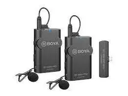 میکروفون دو نفره دیجیتال بی سیم بویا BOYA BY-WM4 PRO-K6 Wireless Omni Lavalier Microphone for USB-C Devices