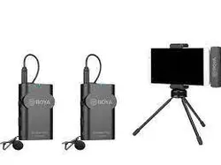 میکروفون دو نفره دیجیتال بی سیم بویا BOYA BY-WM4 PRO-K6 Wireless Omni Lavalier Microphone for USB-C Devices