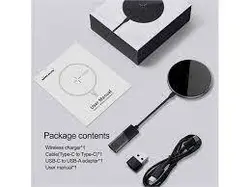شارژر وایرلس مگنتی نیلکین Nillkin NKT06 iPhone MagSlim Wireless Charger - شمرون شاپ