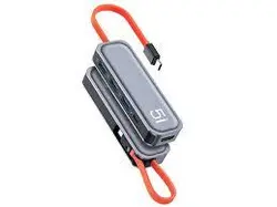 هاب چندکاره 5 پورت تایپ سی راک Rock TR04 Multifunctional Extension Hub Adapter - شمرون شاپ