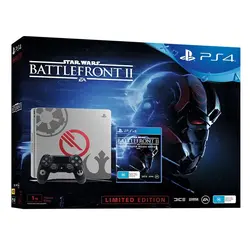 کنسول پلی استیشن 4 اسلیم | یک ترابایت - طرح بازی Star Wars: Battlefront II - شمرون شاپ