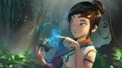دیسک بازی Kena Bridge of Spirits Deluxe Edition PS5 - شمرون شاپ