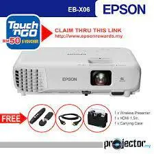 ویدئو پروژکتور اپسون EPSON EB-X06 - شمرون شاپ